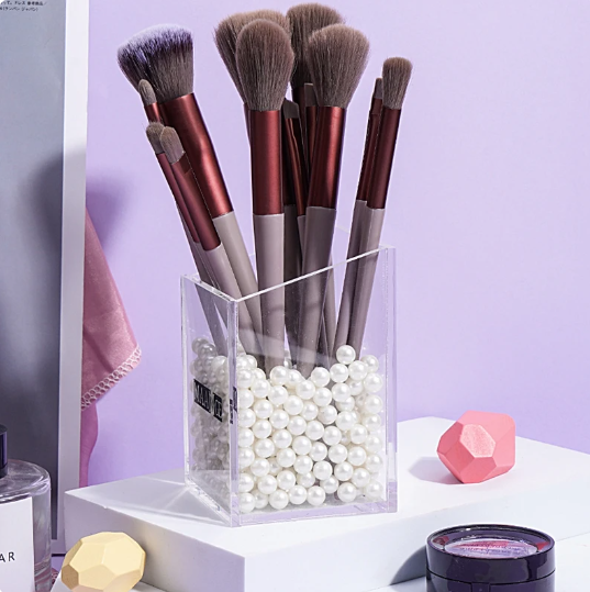 Makeup Brushes, 13 Pcs Makeup Brushes Set Eye Shadow Foundation Women Cosmetic Powder Blush Blending Beauty Make Up Tool