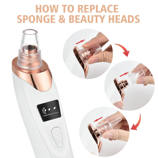 Pore Purifier Vacuum Blackhead Remover Rechargeable