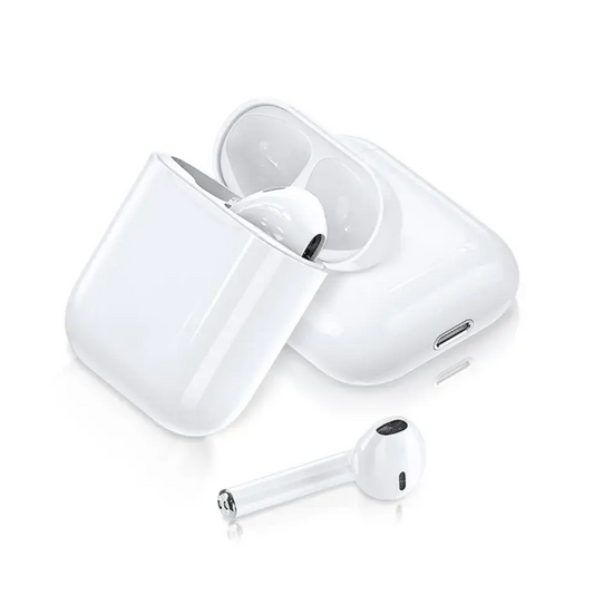 TWS i18 AirPods wireless with Hi-Fi Audio, True Wireless Earbuds, In-Ear Design, Battery Life, Affordable