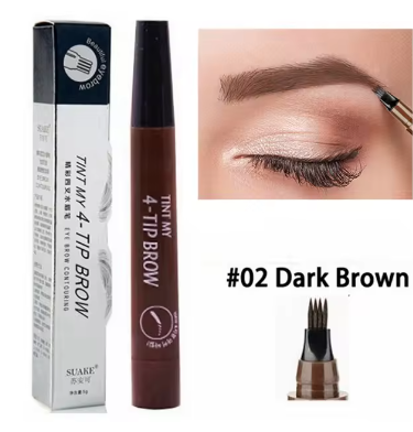 4 Point Eyebrow Pencil Maquillajes Para Mujer Waterproof Liquid Eyebrow Pen Makeup Long Lasting Cosmetic Microblade Brow Pencil